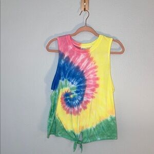 Girl’s Tie-Dye Tank Top 🩷💛💜💚